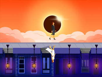 High Priestess graphic design artwork