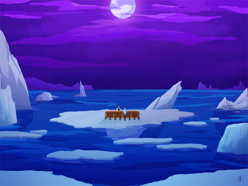 Temperance graphic design artwork